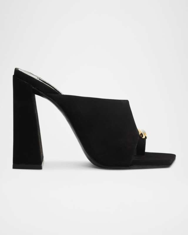 Jodie Toe-Post Nubuck Sandals